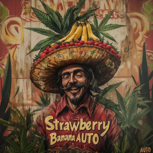 Samen 3x X Strawberry Banana Auto Nordkraut